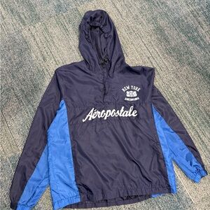 Aeropostale Navy Blue windbreaker